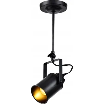 Stropní svítidlo DEMIR, 1*E27 jednoduché černé GTV