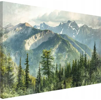 Obraz Obraz na plátně obrazy na zeď Horská krajina 80x120cm