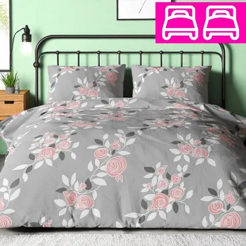 Povlečení Bavlněné povlečení TORRY ROSES 4-dílna sada 140x200 cm