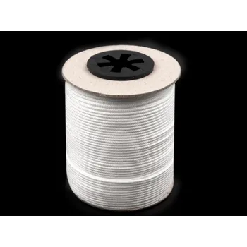 Příze Šňůra technická žaluziová Ø1,6 mm, barva Bílá
