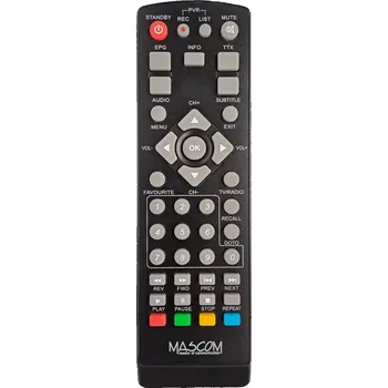 Dálkový ovladač Originální dálkové ovladání MASCOM MC650T HD, MC750T2 HD