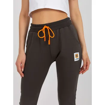 Tepláky RV DR 7886.04 tmavá khaki S