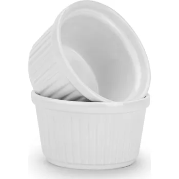 zapékací misa a miska Florina Zapékací miska 9 x 5,2 cm 2 ks bílá