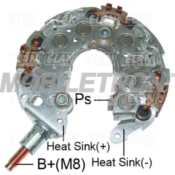 Alternátor Diodový blok alternátoru Denso 421000-0470.