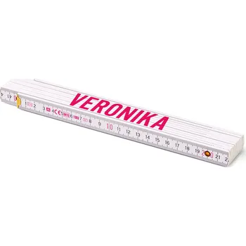 Metrie Block-52 Skládací metr se jménem 2 m, Veronika