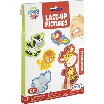 Vyšívání pro děti Zoo 6 druhů v balení