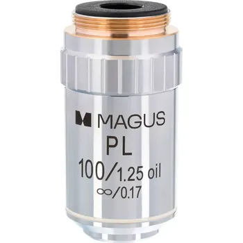 Rovinný objektiv s korekcí na nekonečno MAGUS MP100 OIL 100x/1,25 ∞/0,17