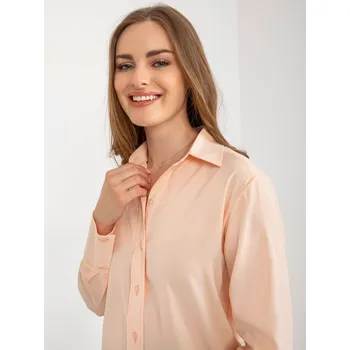 Dámská košile Košile LK KS 508148.12P broskev 42