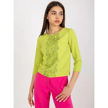 Dámská košile Halenka LK BZ 506522.07 vápno 42