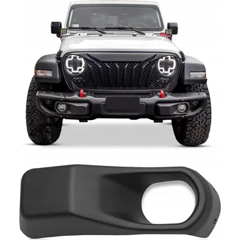Nárazník Mřížka halogenového světla nárazníku JEEP WRANGLER JL 2018+ RUBICON LEVÁ (bez PDC)