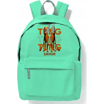 Školní batoh jednokomorový Funandstyle vícebarevný, zelený 18 l