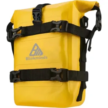 Motodoplněk Voděodolná brašna na nárazník motocyklu Plato 500D pro BMW a HONDA Brašna na nářadí s teflonovým povlakem Odolná proti oděru a nečistotám žlutá