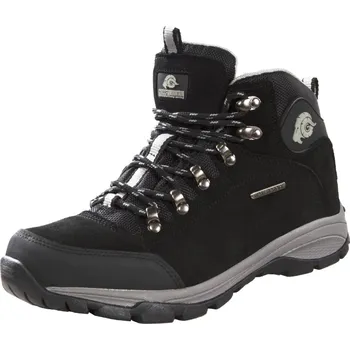 Dámská treková obuv GUGGEN MOUNTAIN Dámské turistické vysoké kožené boty M014 37 ŠEDÁ