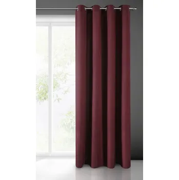 Závěs HOTOVÝ ZÁVĚS MIRONA 140X250 CM BORDOVÁ