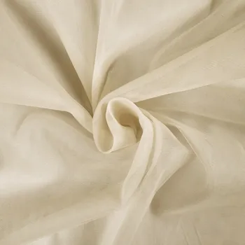 Tyl jemný premium 300 cm - Hnědá béžová světlá