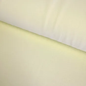 Teplákovina s lycrou 270g - Žlutá vanilka