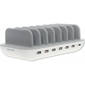 4 chytrá nabíječka 6x USB-A 1x USB-C 2,4 A (MP462310)