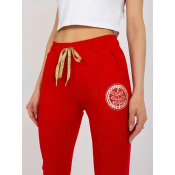 Tepláky RV DR 6742.57 červená M