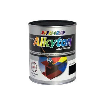 barva na kov Alkyton hladký lesk 2,5l Barva: RAL 7001 světle šedá