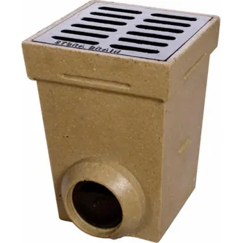 Odvodňovací žlab Sifon s roštem z tvárné litiny, Stora Drain Home