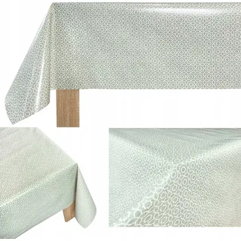 ubrus Hladká voskovaná utěrka na flísu - dekorativní ubrus do zahrady i domu, na velký stůl
