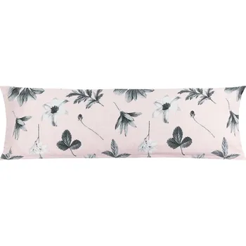 Povlak na polštářek Bellatex POVLAK na relaxační polštář KREP Šedá,Růžová, rozměr 45x120 cm