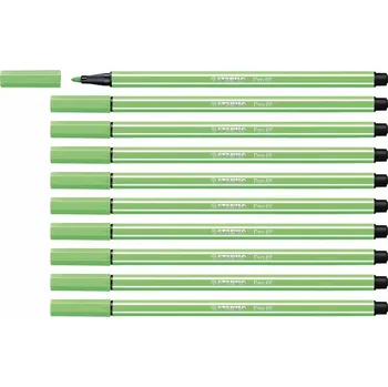 Fixy Stabilo Pen 68 Smaragdově zelená (10 kusů)