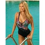 Locarno/672 - jednodílné plavky Aquarilla, 80 D, černá