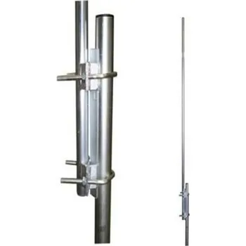 Nástavec na stožár (v. 200 cm, d = 4,2 cm), s vinklem a dvěma třmeny