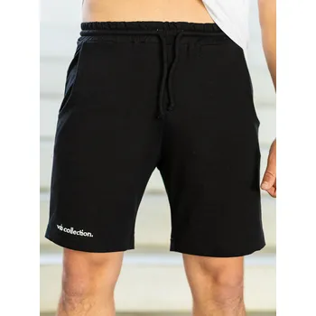 Pánské kraťasy Černé pánské kraťasy VSB ALAN , VELIKOST L