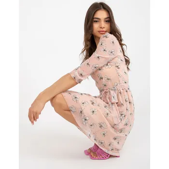 Dámské šaty Šaty LK SK 508006.92P světle růžová 36