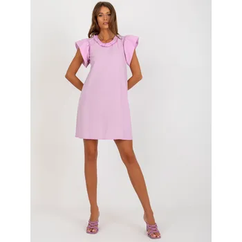 Dámské šaty LK SK 506795 šaty.71 světle fialová 40
