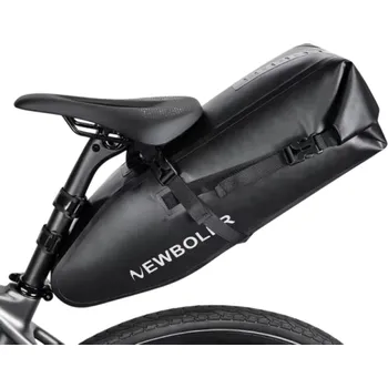 brašna na kolo Cyklistická voděodolná brašna 65,5 x 35 cm 13 l Velkokapacitní kožená taška na kolo Skládací brašna 51 x 17 x 13 cm Úložná taška na výlety