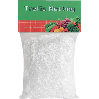 Mulčovací textilie Zahradní síťovina na rostliny 3,34 x 10 m Podpůrná síť na popínavé rostliny Velikost oka 15 x 15 cm Odolná síťka na zeleninu a květiny