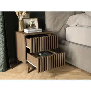 Noční stolek Nábytek PEGAS s.r.o. Noční stolek ENTSIAN 40, Dub Artisan 40x52