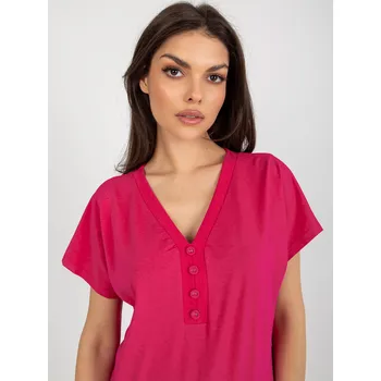Dámská košile Halenka RV BZ 8827.95 fuchsiová L/XL