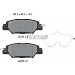 Sada brzdových destiček, kotoučová brzda TEXTAR 2233201