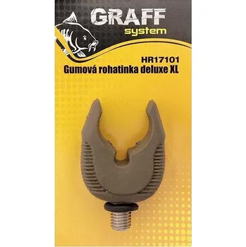 Graff Rohatinka gumová Deluxe XL Hnědá, 2 ks