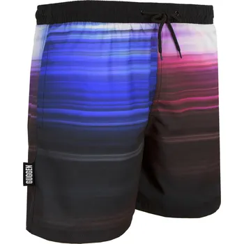 Pánské plavky GUGGEN MOUNTAIN Pánské plavecké kraťasy M MODRÁ|RŮŽOVÁ|ČERNÁ