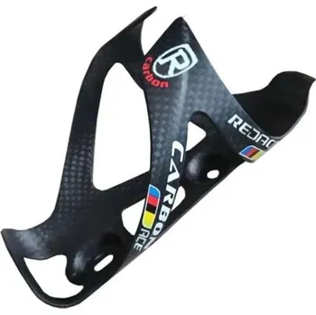 Košík na láhev Karbonový držák na láhev na kolo Černý lehký držák z karbonových vláken Pro cyklistické lahve Průměr 75 mm Sportovní doplněk na kolo Matná černá