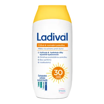 Přípravek na opalování Ladival Citlivá & normální pokožka ochranné mléko proti slunečnímu záření SPF30 200 ml