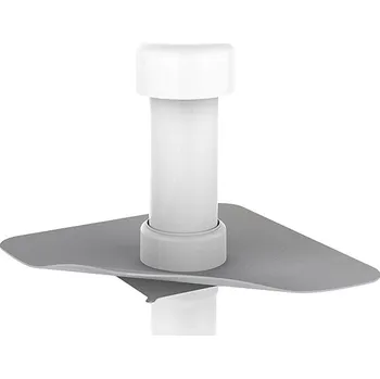 Stavebniny TOPWET Komínky, odvětrání, prostupy PVC TWOP 110 PVC Černá