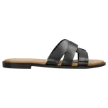 Černé Kožené Pantofle Dámské Wojas 7414151 38