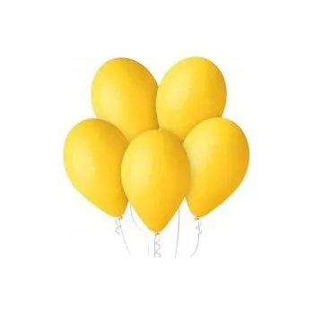 Balónek Latexové balónky Ge.Ma.R. žluté 13" 50 kusů