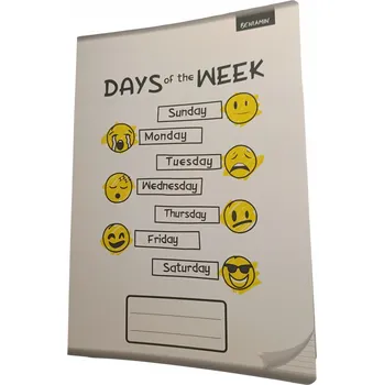 Sešit Sešit A4, 3 linky, Beniamin, 32 listů