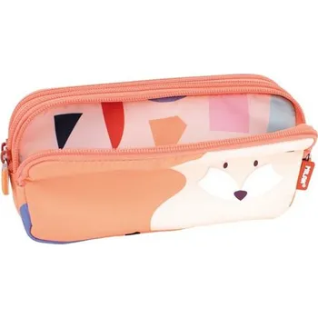 Penál Školní pouzdro Milan Animals Oranžová 20 x 11 x 6,5 cm