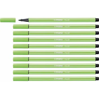 Fixy Stabilo Pen 68 Zelená (10 ks)