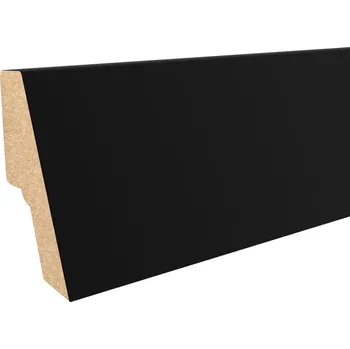 Podlahová lišta ACARA AP34 soklová lišta TYP 13, MDF, Černá, 40 mm, 18 mm, 2,7 m AAK M135/13