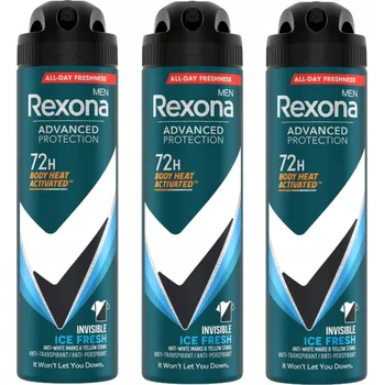 Rexona Men Advanced Protect Invisible Ice Fresh Antiperspirant ve spreji 450 ml