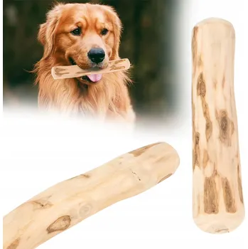 Hračka pro psa Klacek Kousátko ze dřeva Přírodní pro psa Odolná Hračka 20 x 3,5 cm